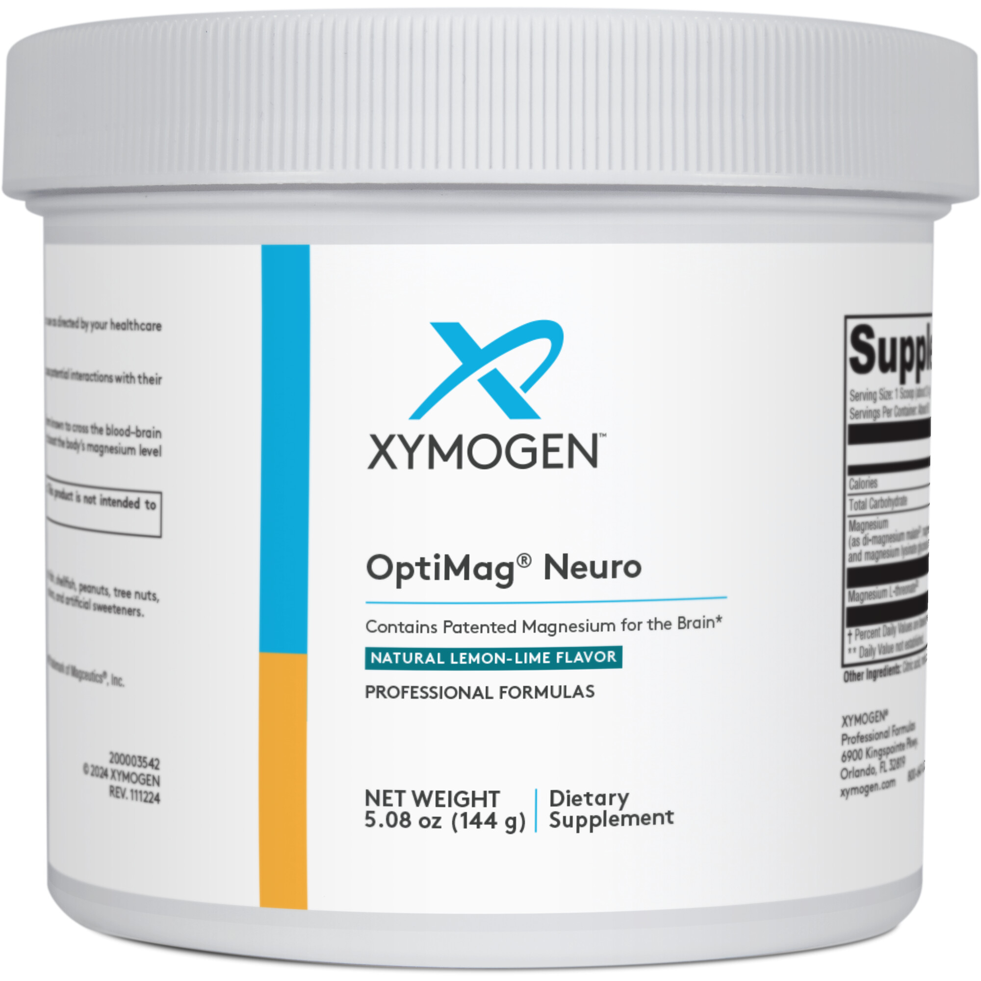 OptiMag Neuro Unflavored Magnesium Powder | Xymogen